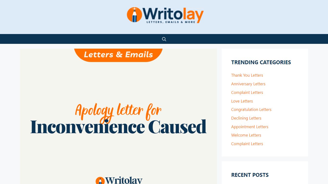 apologies for any inconvenience caused email:7 Templates